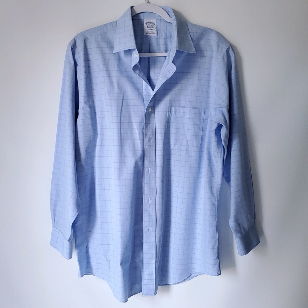 Brook Brothers Men’s Button Shirt sz 15 1/2 32